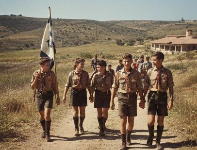 גדוד הצופים הראשון  ביהוד-מונוסון, 1964